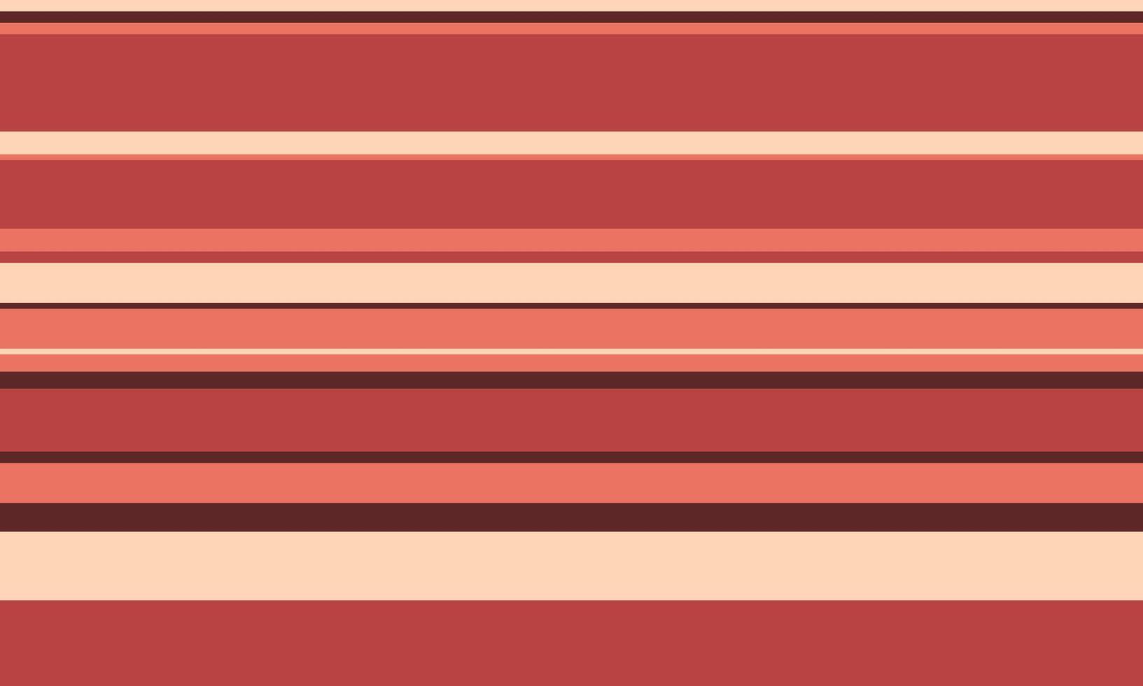 Elegant horizontal stripes in muted reds and creams create a sophisticated, versatile background. Perfect for websites, presentations, or textile designs. vector