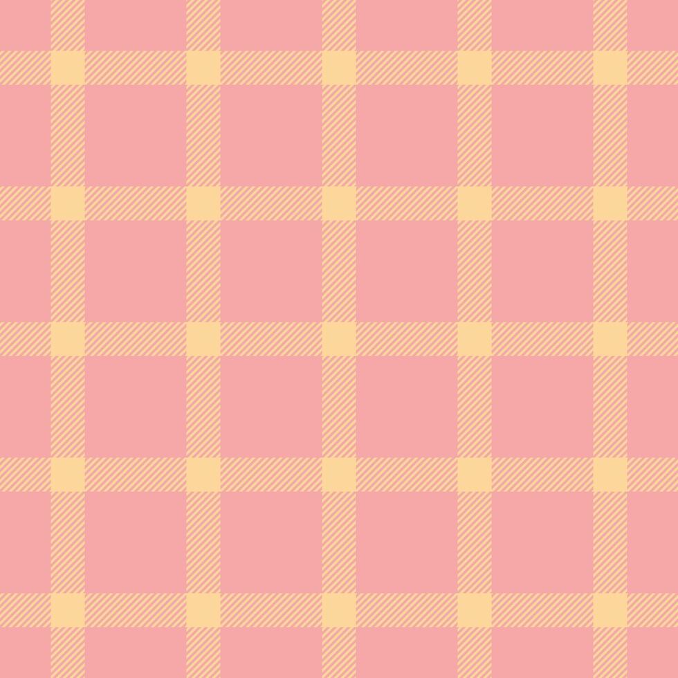 Buffalo pattern check plaid, subtle textile texture . Variation background seamless fabric tartan in red and amber colors. vector