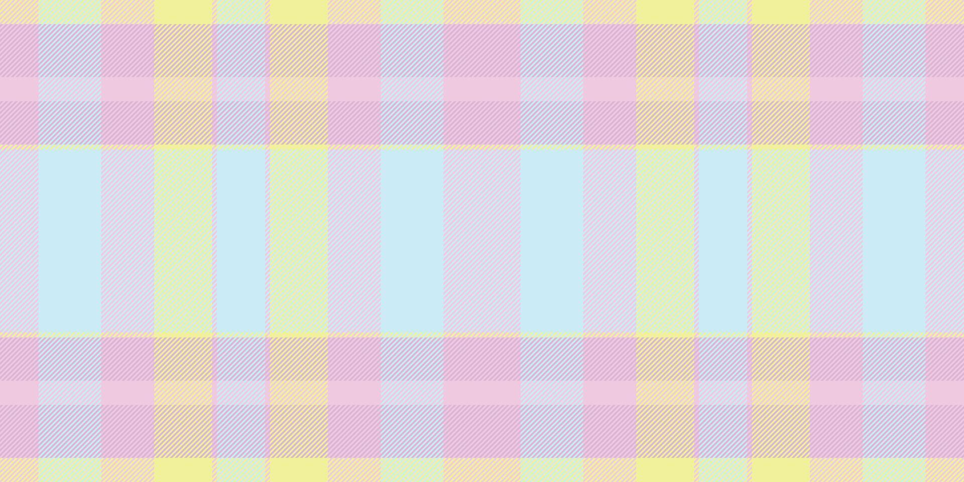 Teenager check plaid, best seamless background fabric. Shop textile texture tartan pattern in light and lime colors. vector