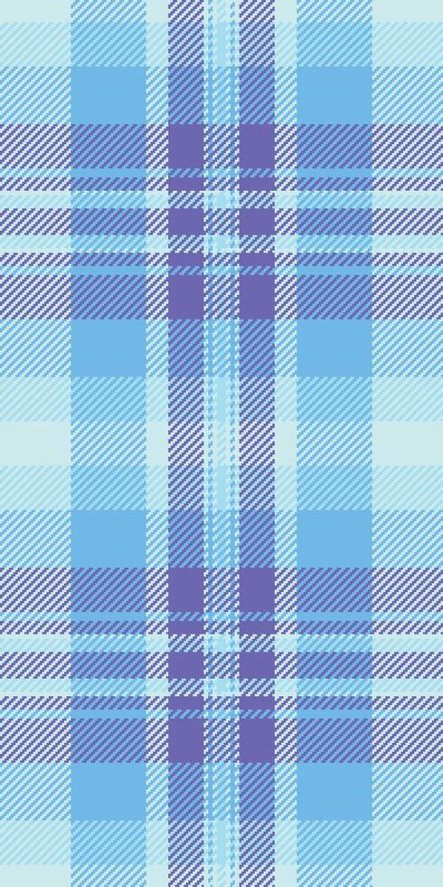 Vibrant pastel blue and purple plaid pattern. Perfect for textile design, fashion, websites, or as a background image. This cheerful and stylish design evokes feelings of calmness and serenity. vector
