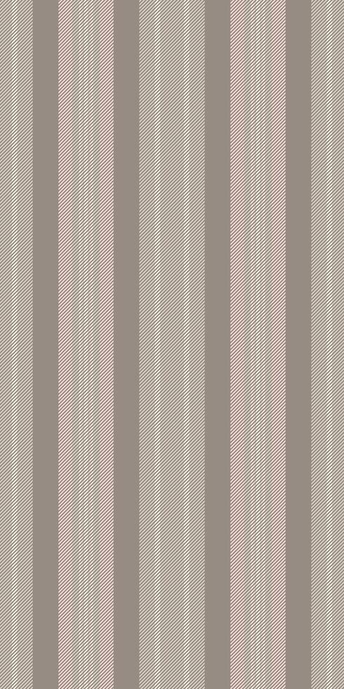Rimplicity stripe seamless vertical, customizable lines pattern . Clace background texture textile fabric in stone grey and light colors. vector