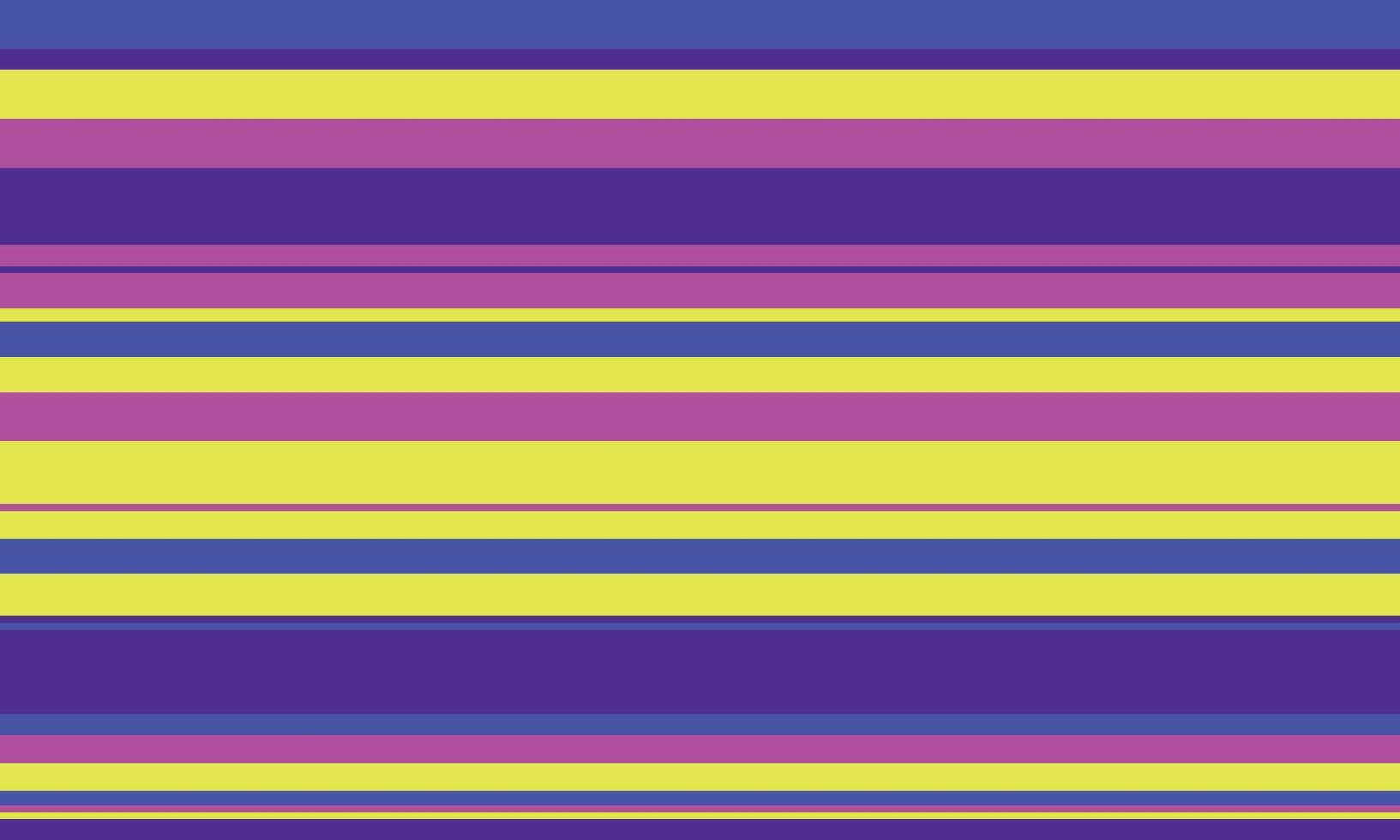 Vibrant horizontal stripes in bold purple, yellow, and pink create a dynamic, energetic backdrop. vector