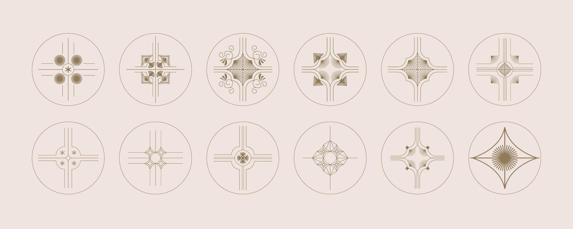 element object line icon vector