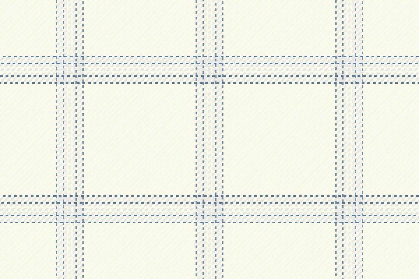 Strip seamless background plaid, net fabric pattern. Tape tartan texture check textile in white and sterling silver colors. vector