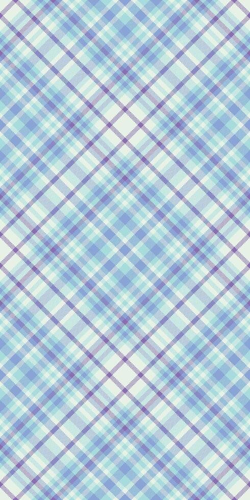 Pastel blue and purple plaid pattern. Subtle crisscross design perfect for backgrounds, textiles, or website design. Evokes feelings of serenity and calm. vector