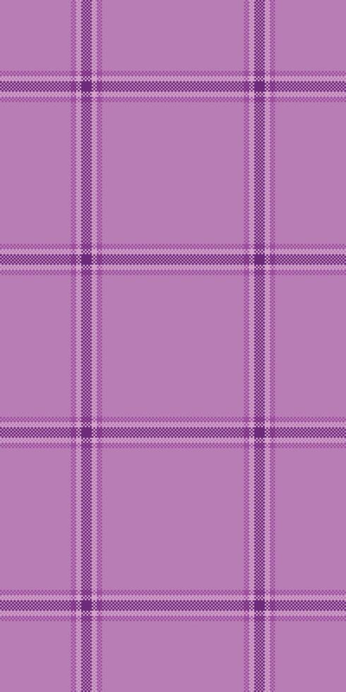 Subtle lilac plaid pattern, perfect for textile designs, backgrounds, or website layouts. The soft, repeating grid evokes calmness and sophistication. vector