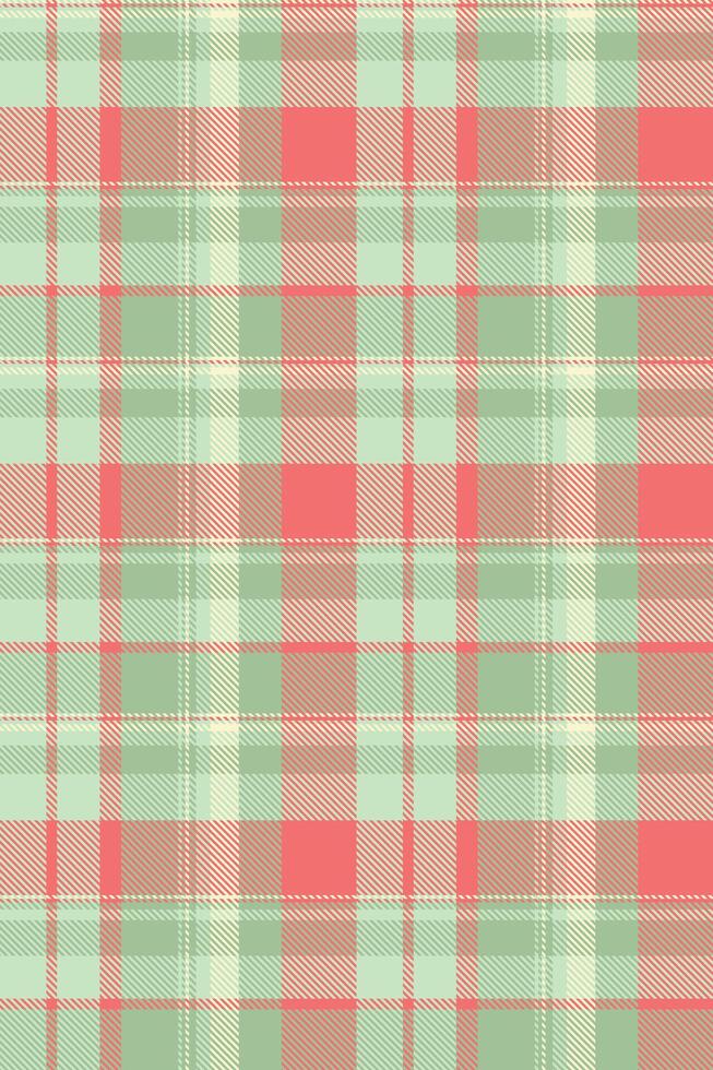Seamless pastel plaid pattern. Perfect for textile design, fashion, wallpaper, or website backgrounds. The soft, muted colors evoke a sense of calm and spring. vector