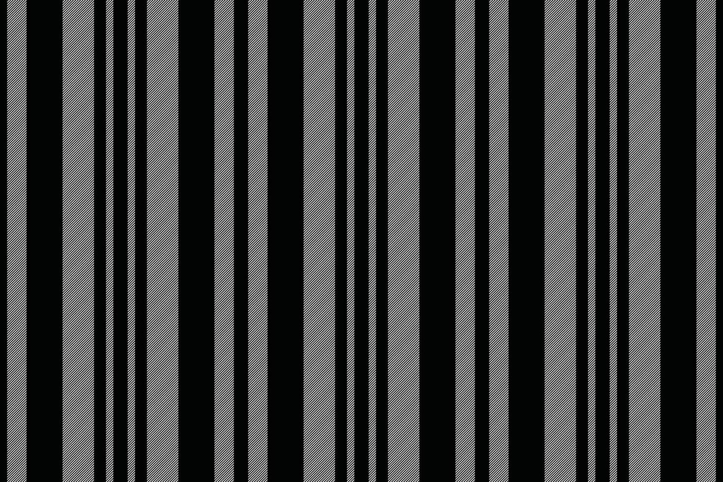 Dnot fabric lines textile, victorian texture pattern seamless. Bostcard background vertical stripe in black and white colors. vector