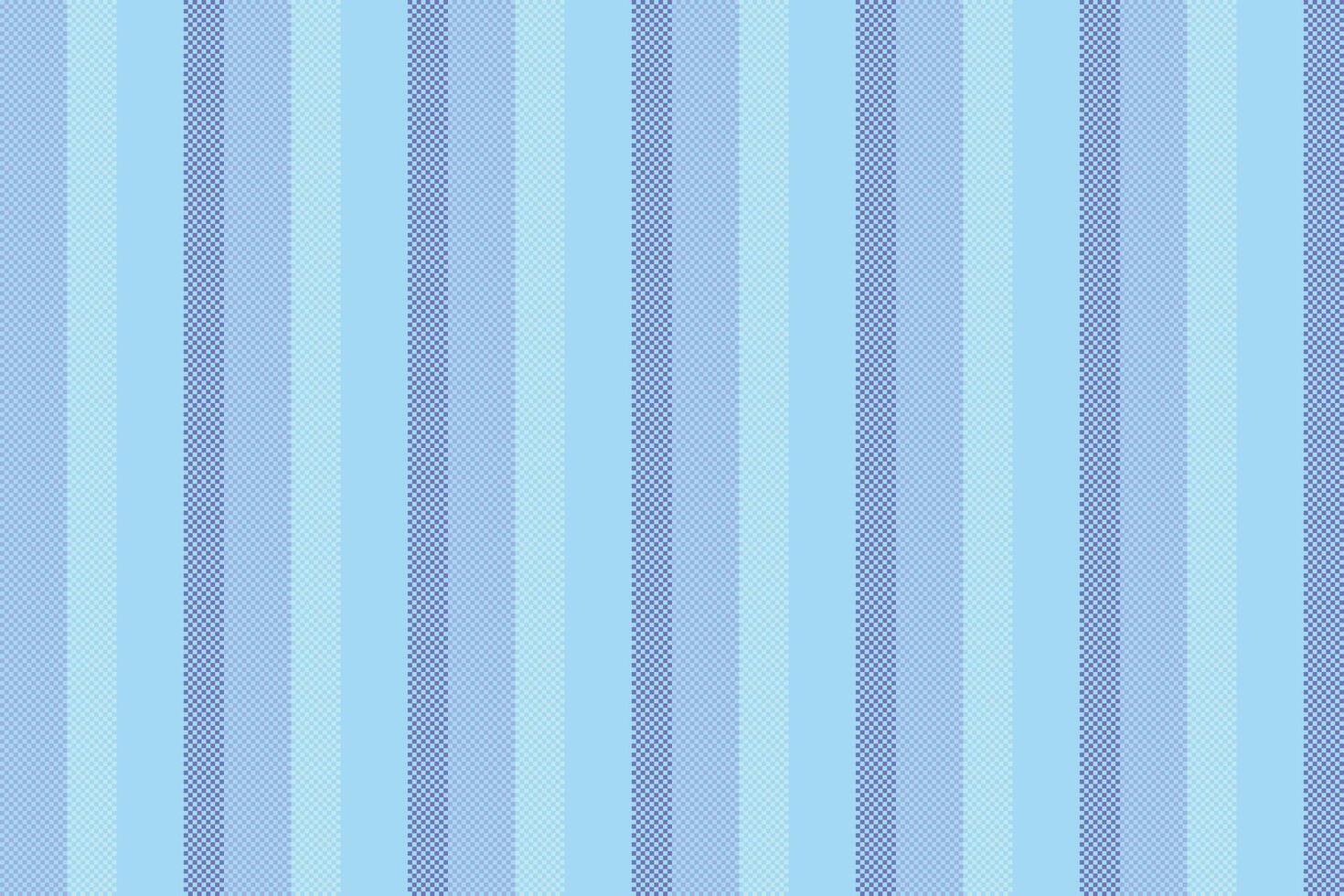 Best seamless texture vertical, merry textile pattern. Living room stripe fabric background lines in cyan and blue colors. vector
