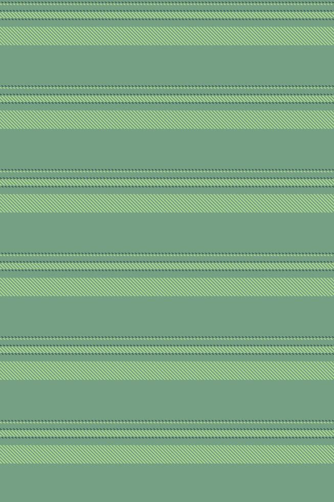 Fnot seamless background , trend fabric pattern texture. Oostcard stripe vertical lines textile in pastel and green colors. vector
