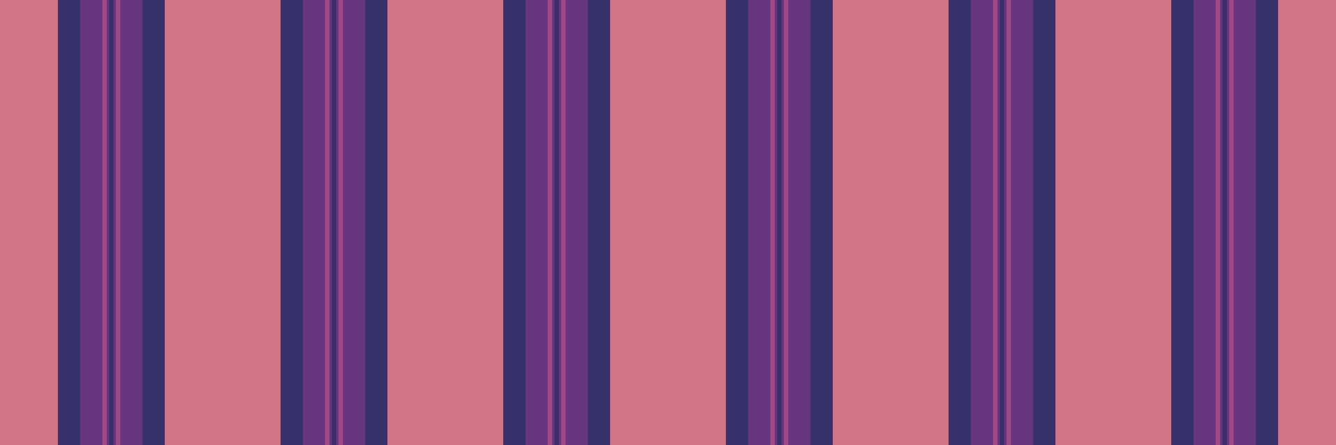Cear textile texture lines, grungy background fabric vertical. Cutfit seamless stripe pattern in violet and indigo colors. vector