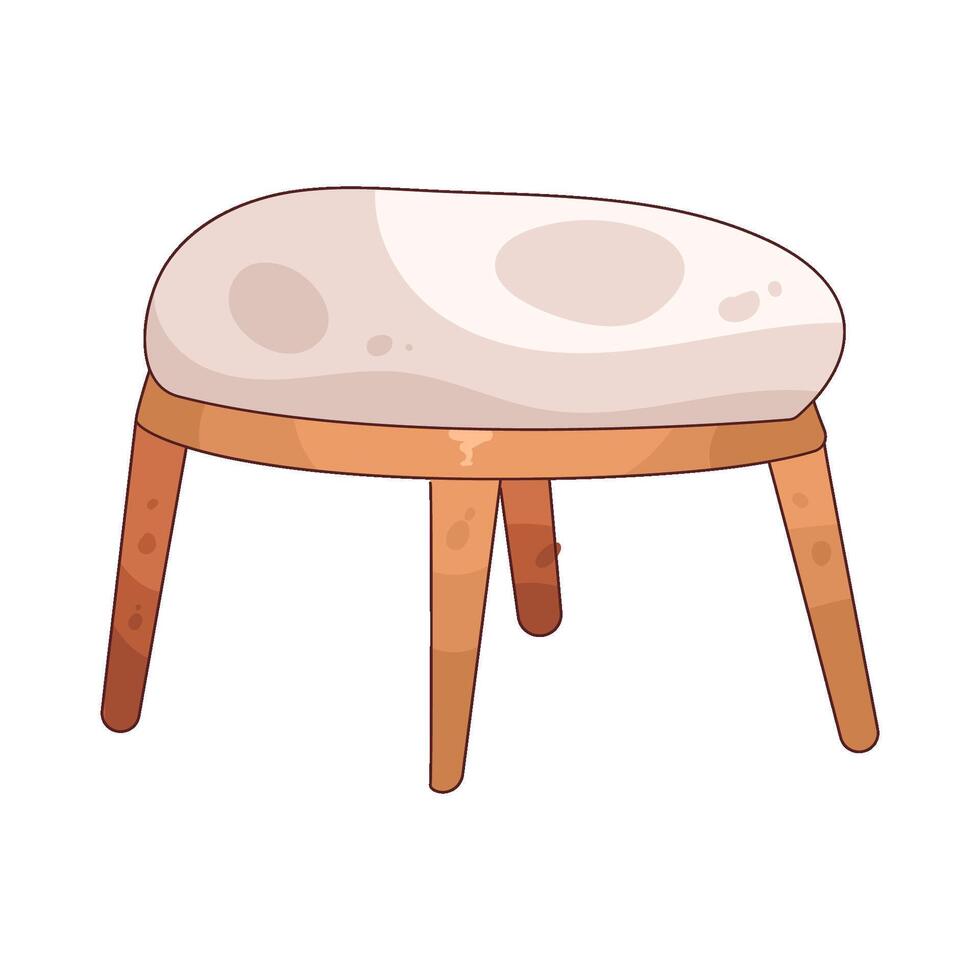 simple ottoman illustration vector