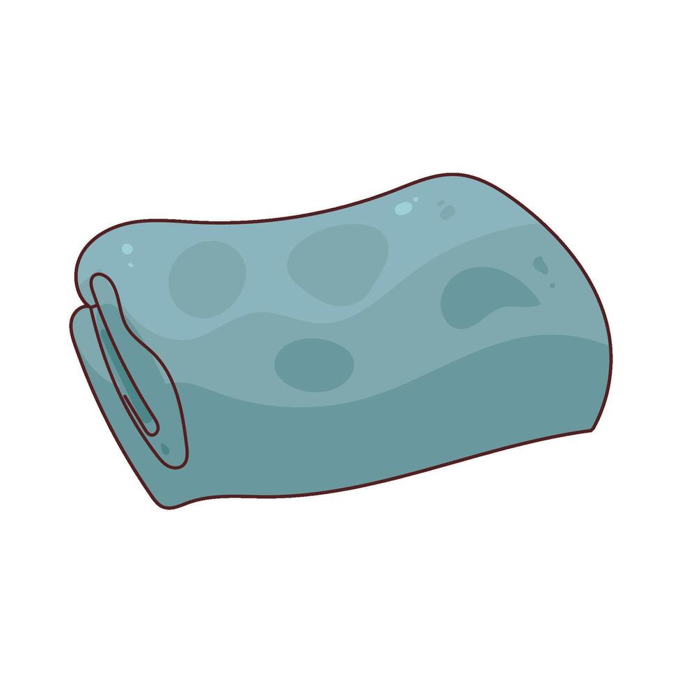 Illustration of Folded Blanket vector