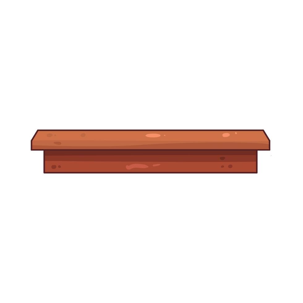 Illustration of Floating Shelf vector