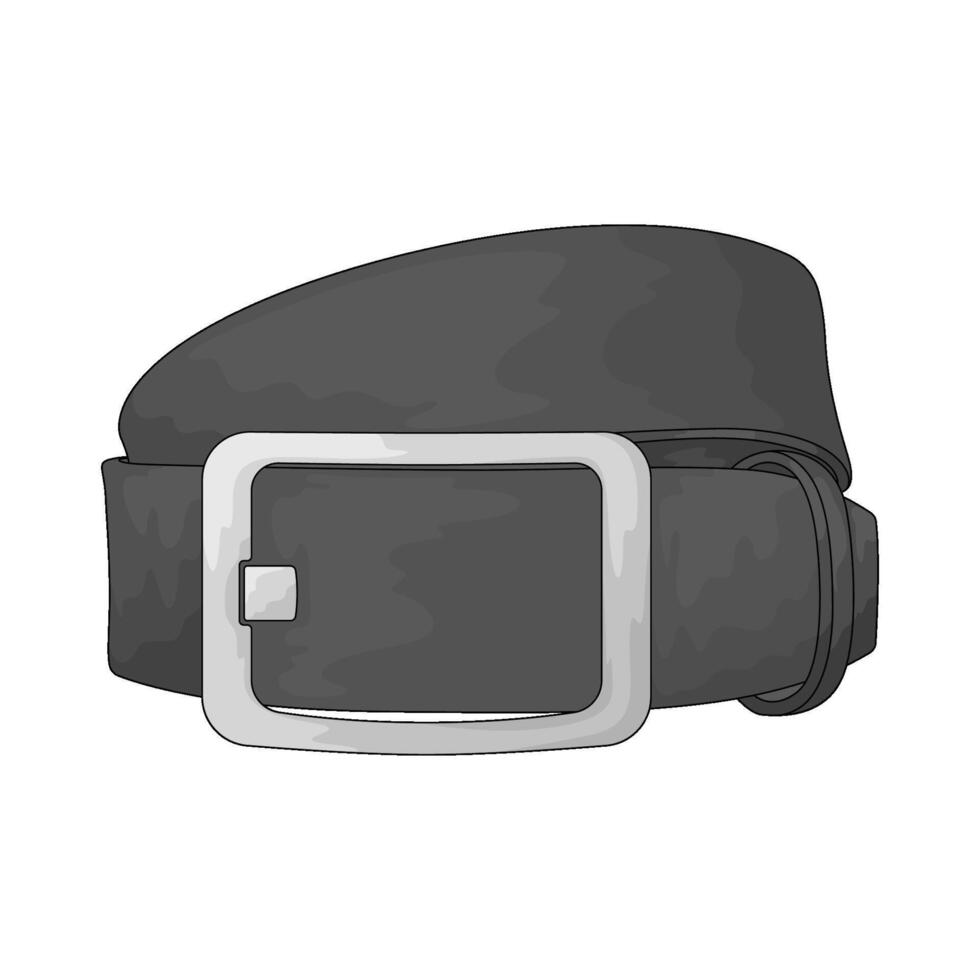 black belt illustration vector