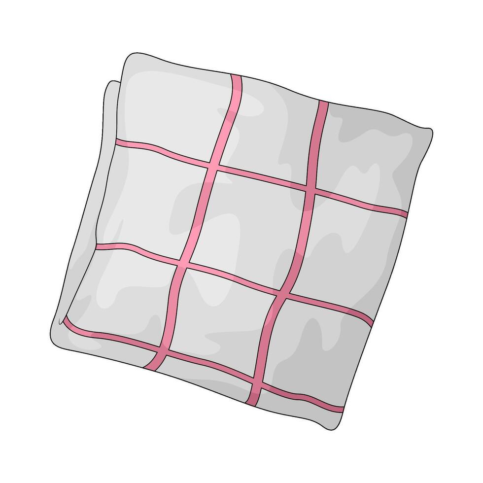 illustration of folded fabric vector