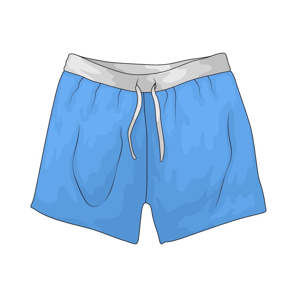 illustration of men shorts vector