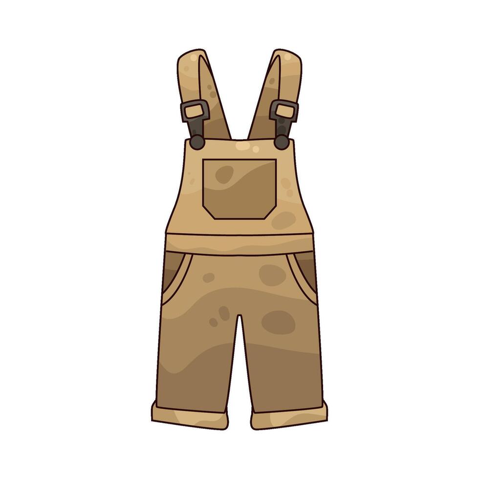 illustration of a overall vector