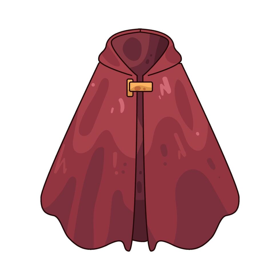 Red Cloak illustration vector