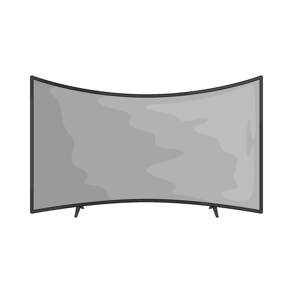 the smart tv illustration vector