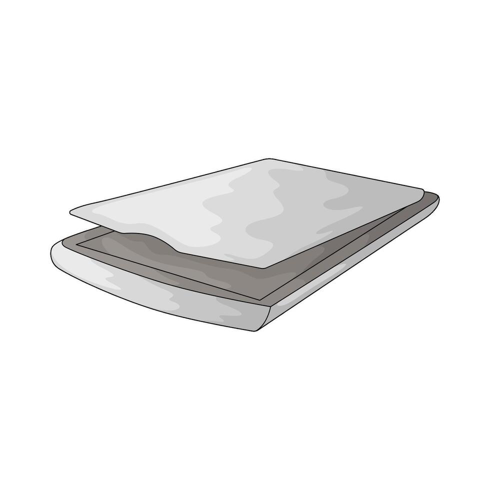 illustration of smart scanner vector