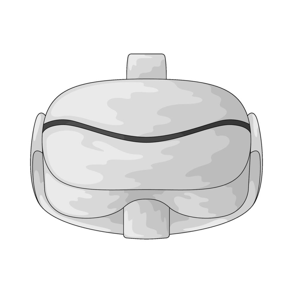 smart vr glasses vector