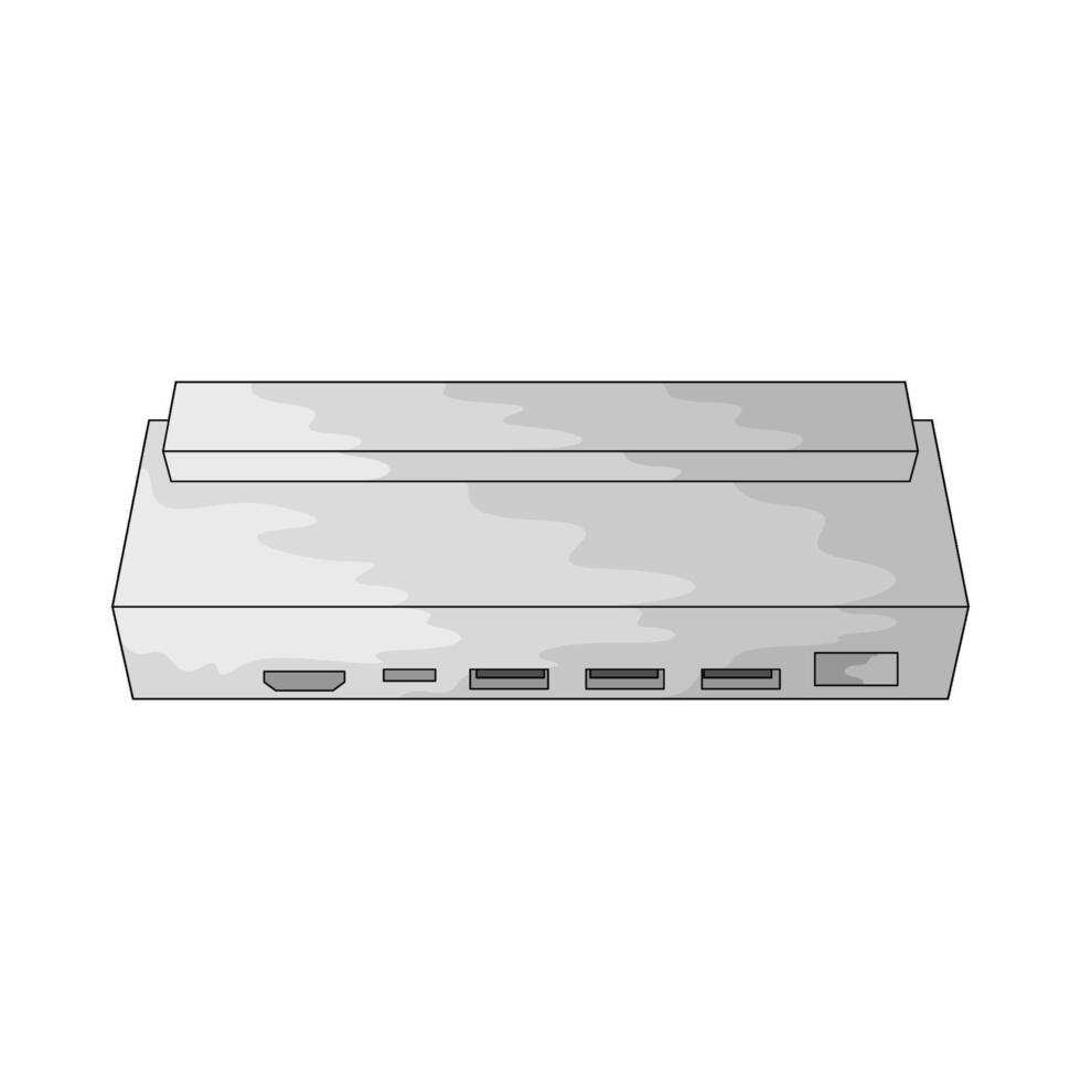 smart docking station vector
