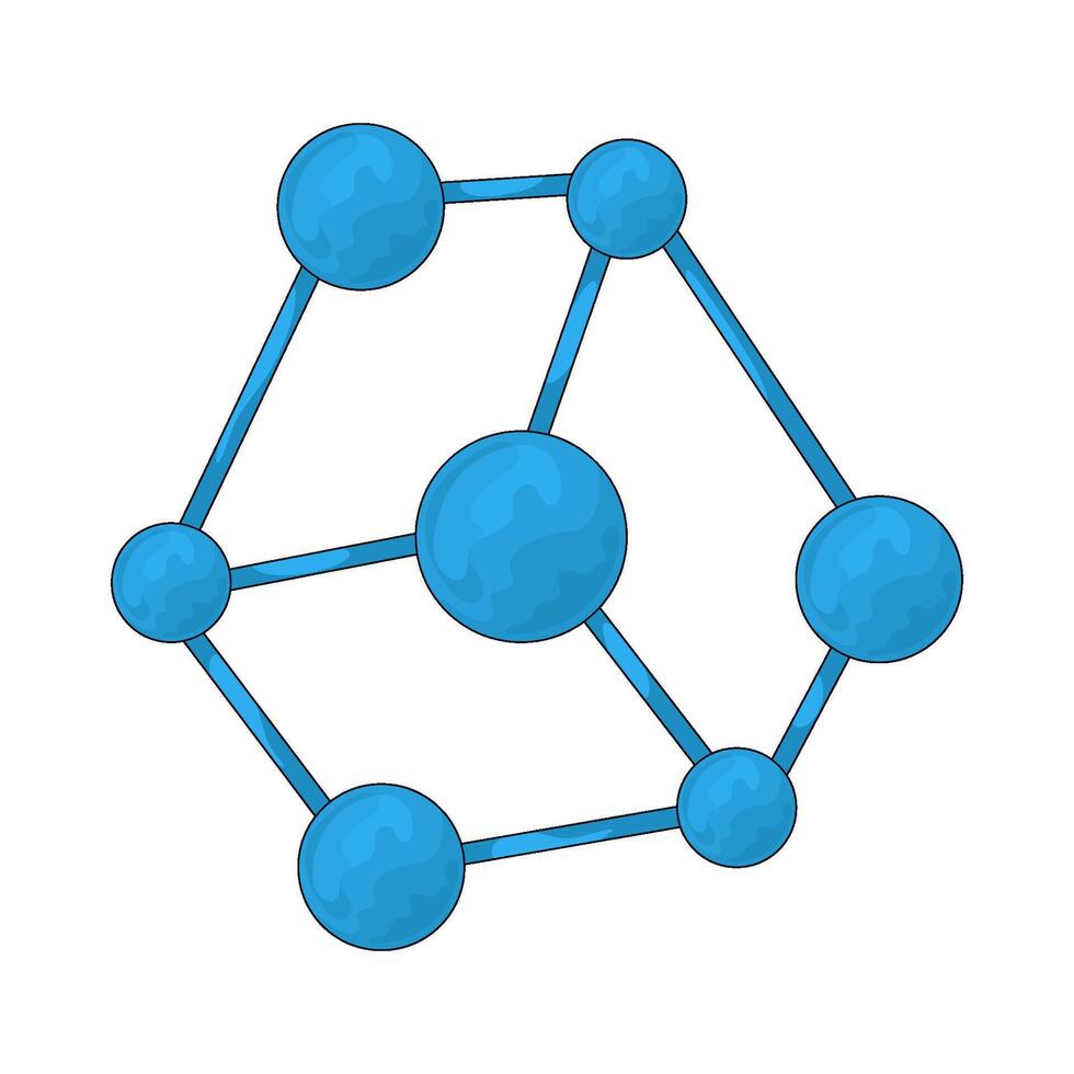 human molecule illustration vector