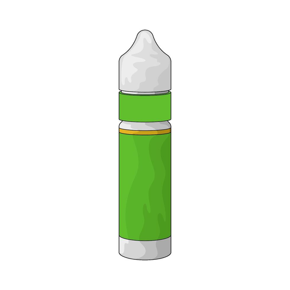 illustration of EJuice bottle vector