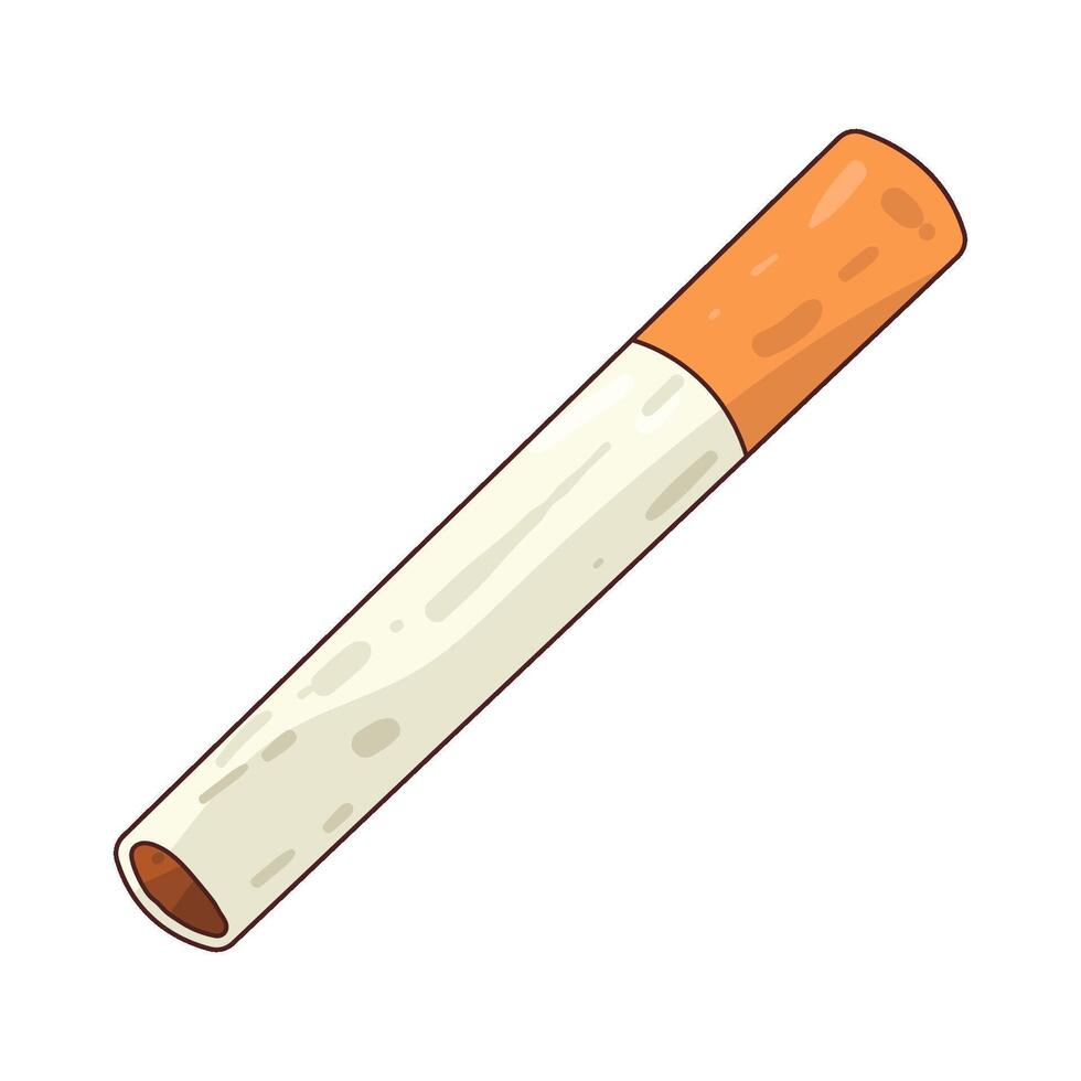 the cigarette illustration vector
