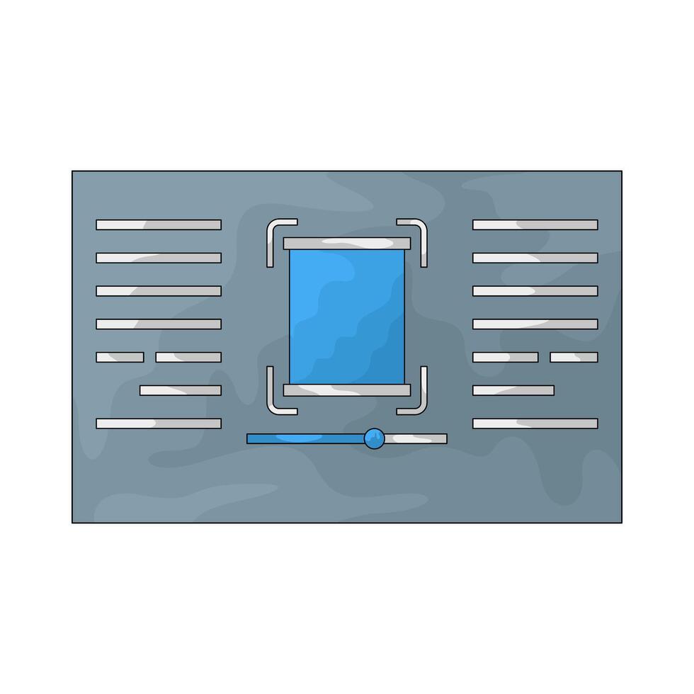 Screen Capture illustration vector