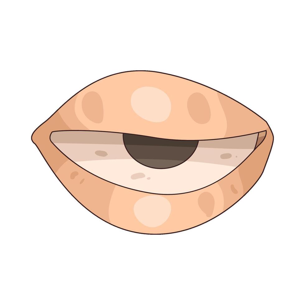 illustration of tired eyes vector