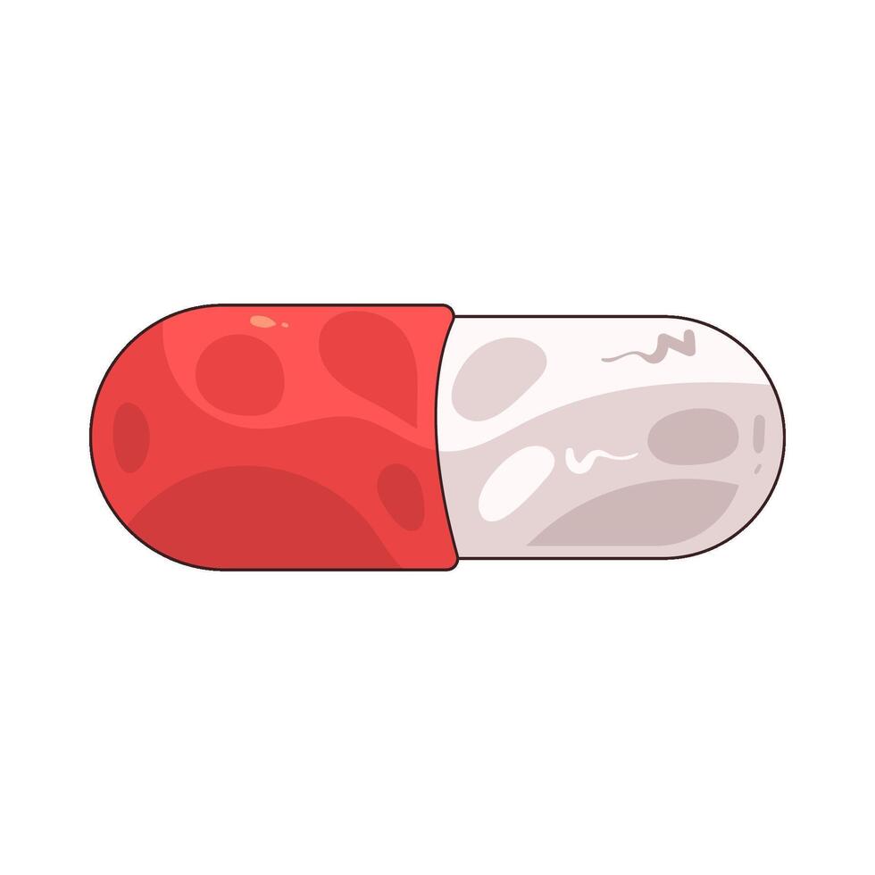 illustration of a capsule vector
