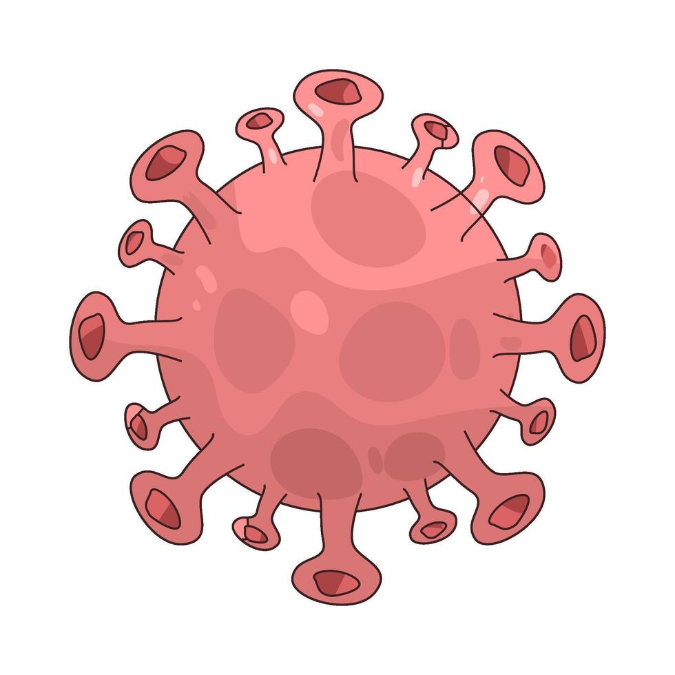 illustration of bad virus vector