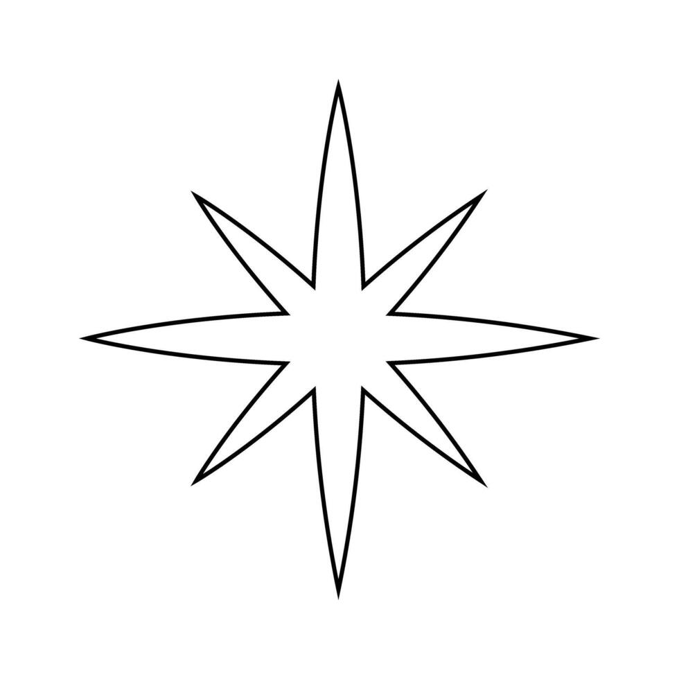 Star icon design template. star icon illustration design template. vector