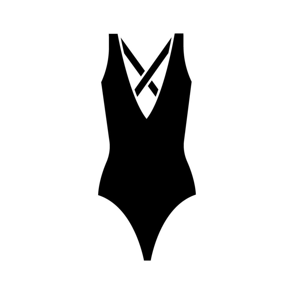 Swimsuit icon. Swimsuit icon on white background vector