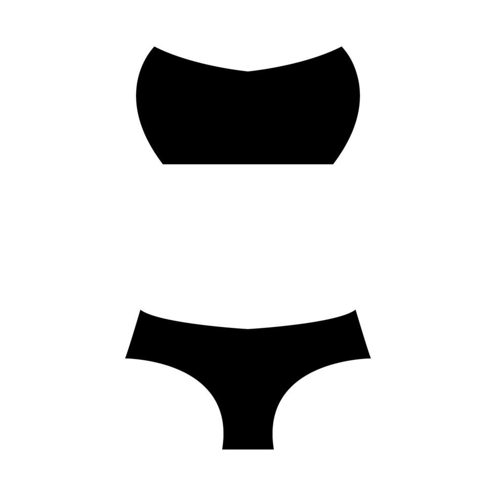 Underwear icon. Outline illustration of underwear icon for web vector