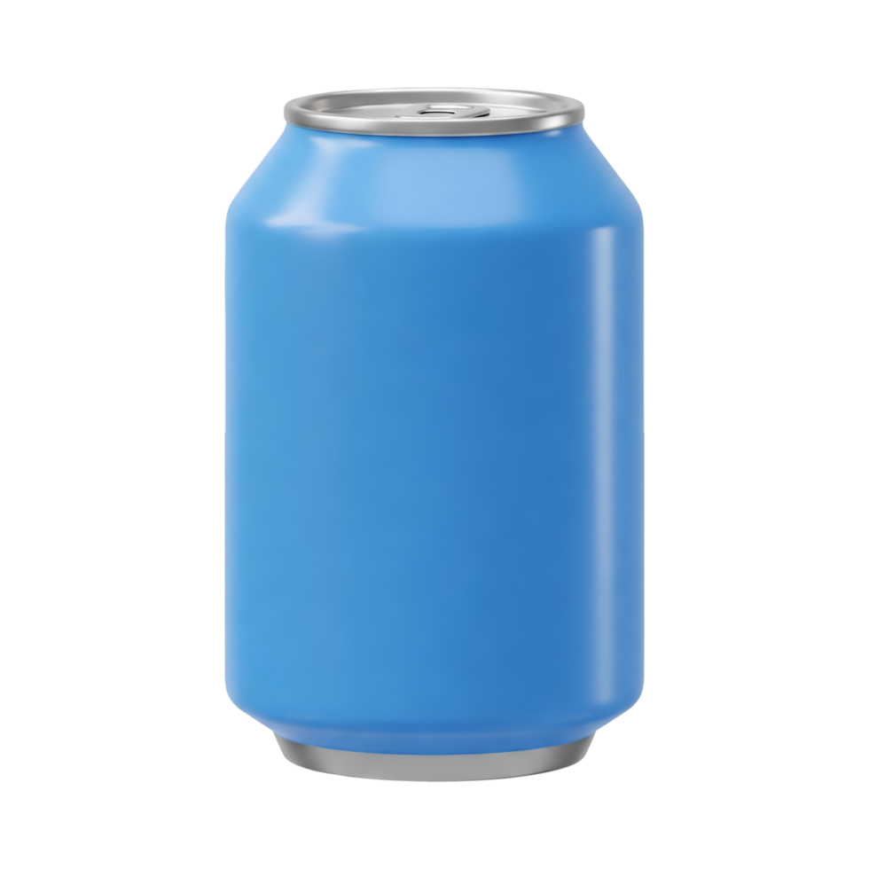 soda can 3d model png