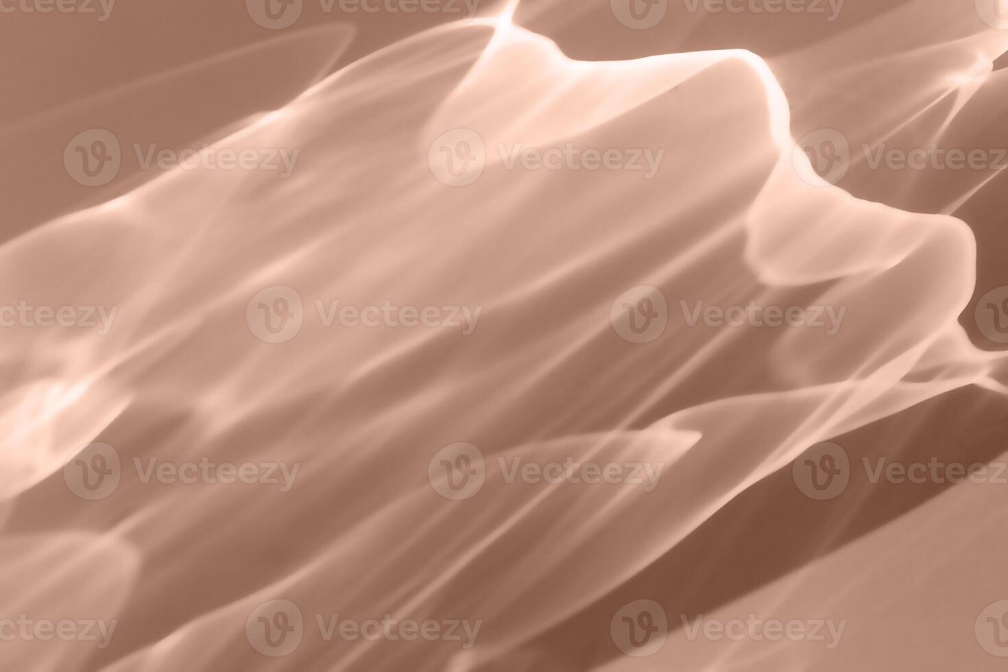 Abstract sunlight background mocha mousse colored, natural glare from sunlight, trend color year 2025 monochrome photo, gradient color, blurred bokeh texture as Glittering aesthetic textured pattern photo