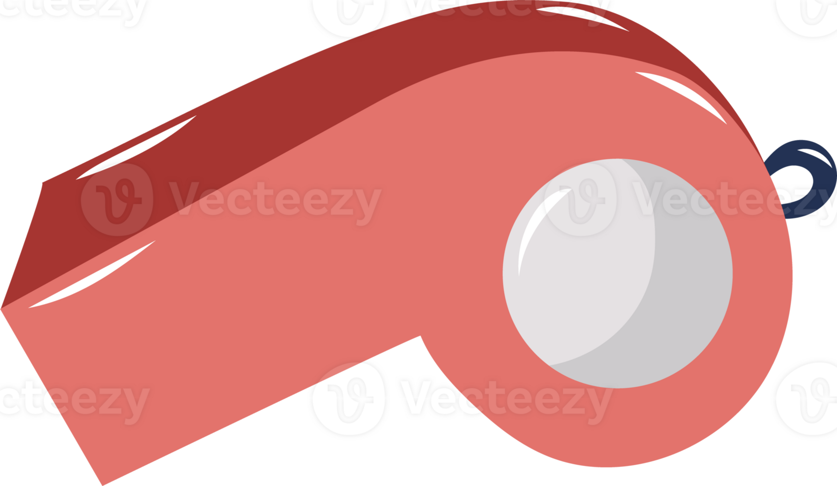 Cartoon Illustration of a Sports Whistle png