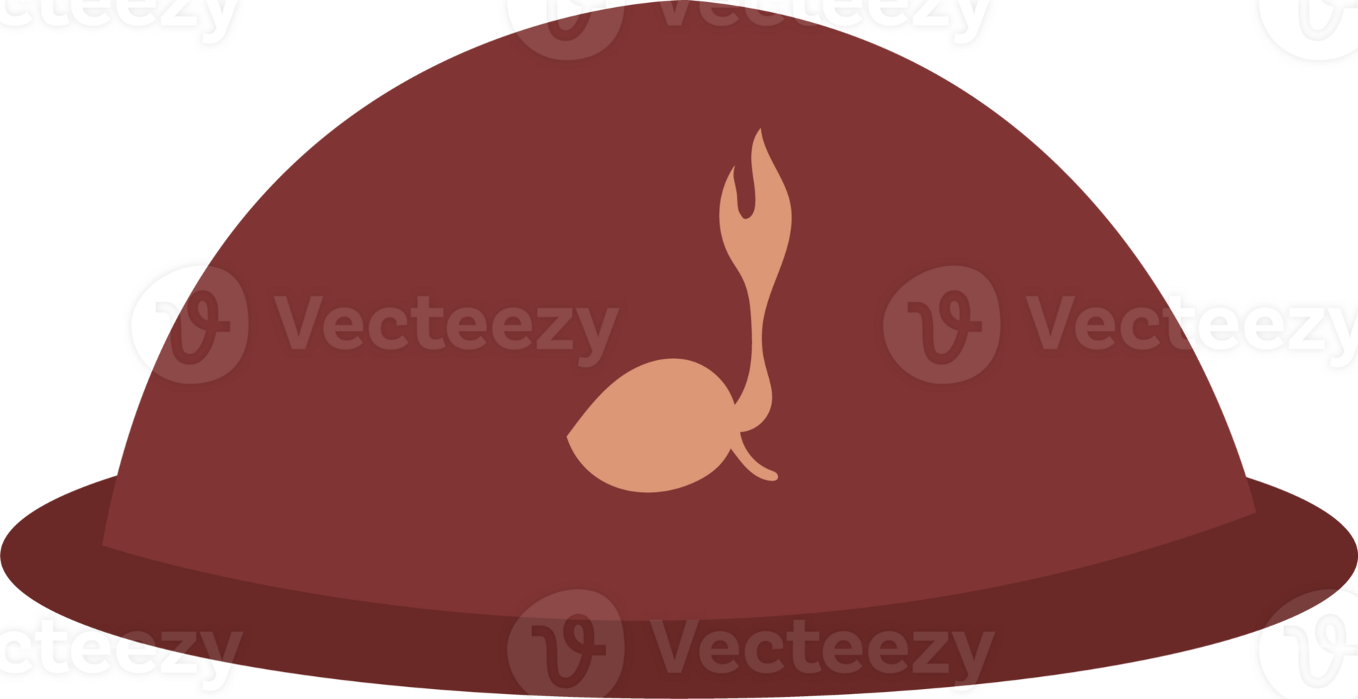 Brown Scout Hat with Scout Symbol png