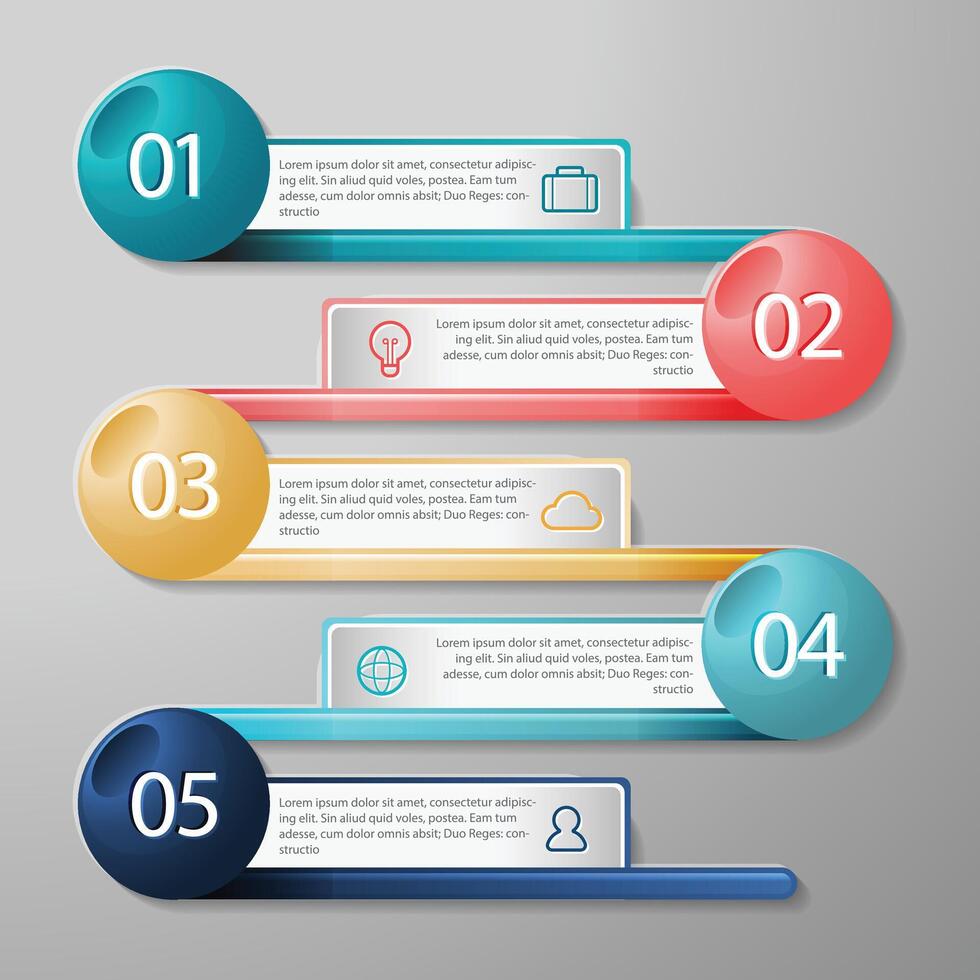 A new Infographics element collection with flat style. minimal banner. vector