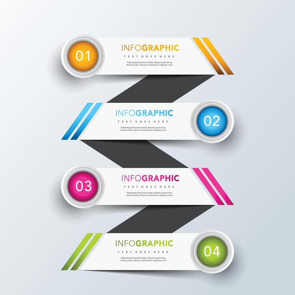 Infographics element collection with flat style. minimal banner. vector
