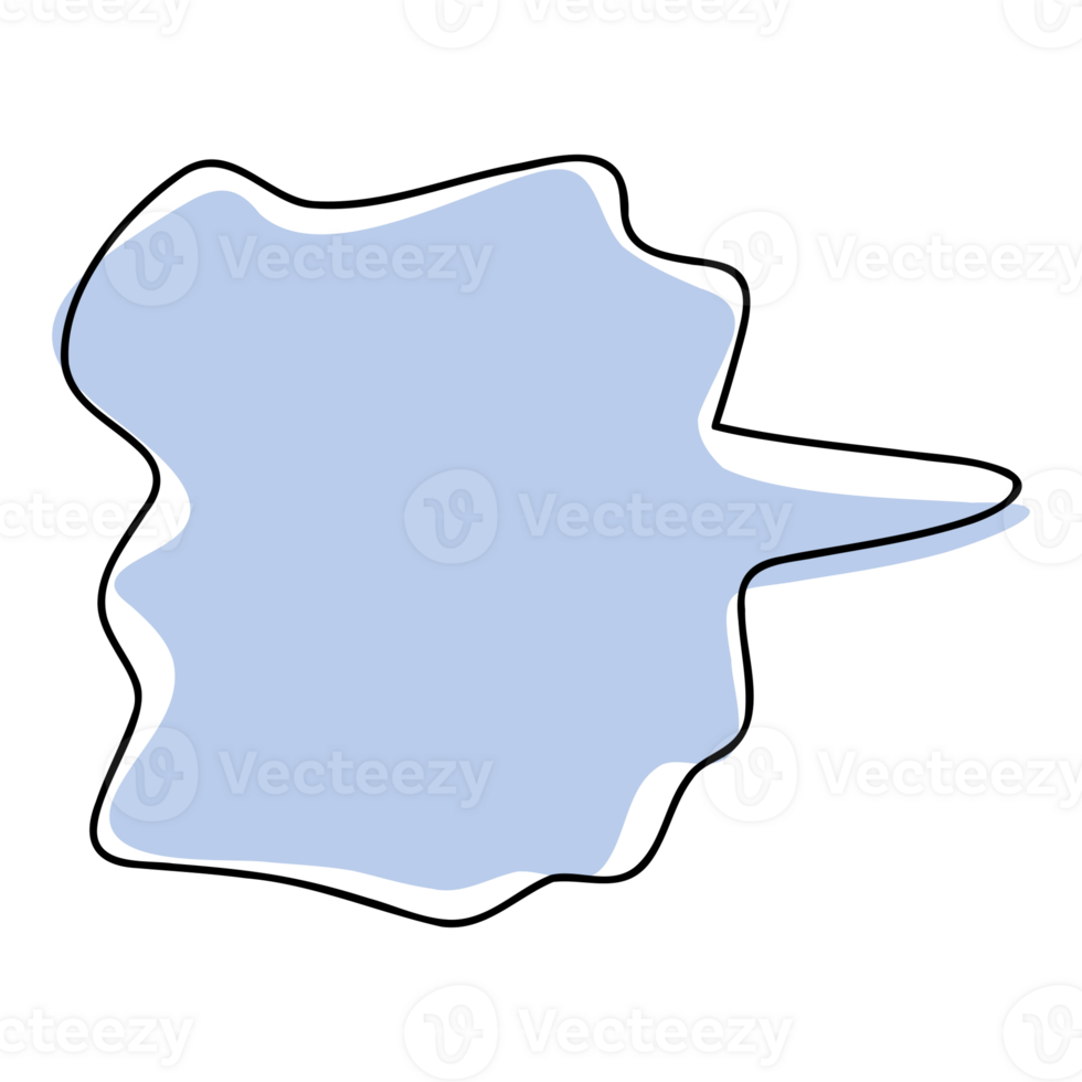Abstract speech bubble png