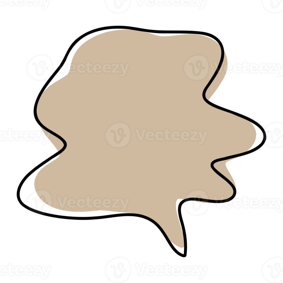 Speech bubble text png
