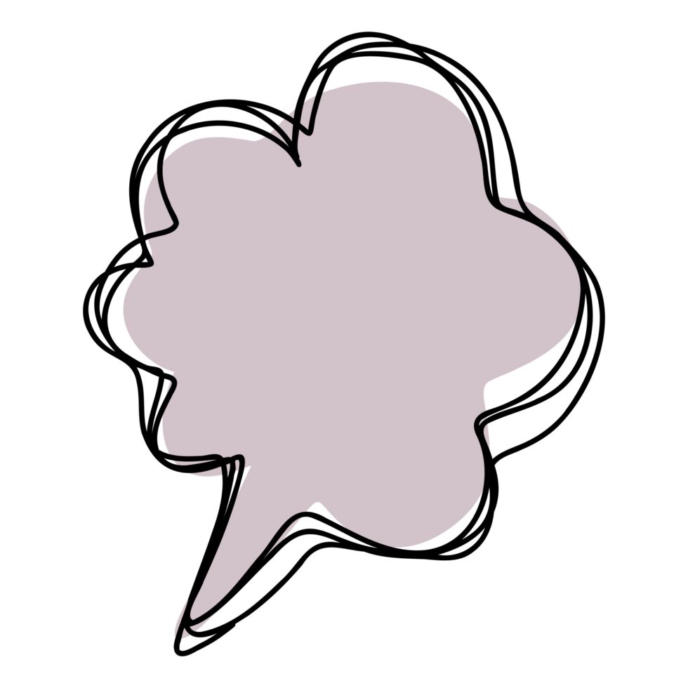 A Bubble message png
