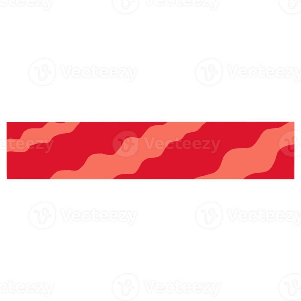 bacon strip on transparent background png