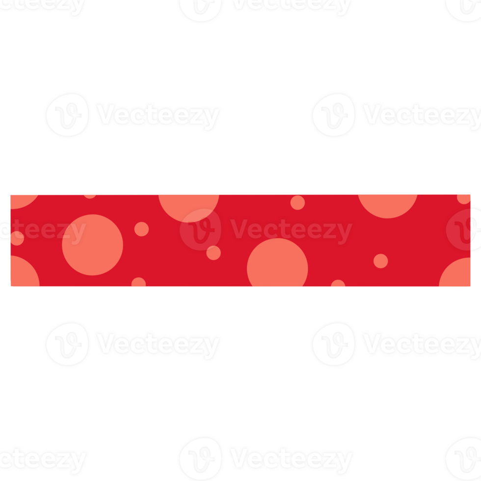 red polka dot pattern png