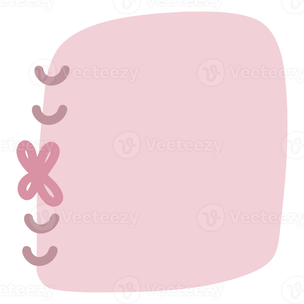 pink blob illustration png