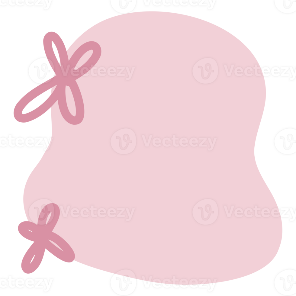 Abstract blob illustration png